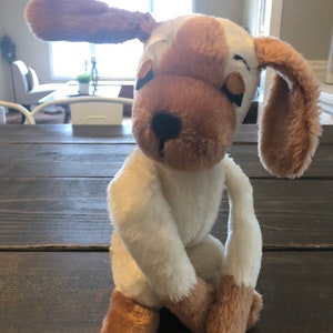Vintage 1970’s Dakin Plush Dog Stuffed Animal