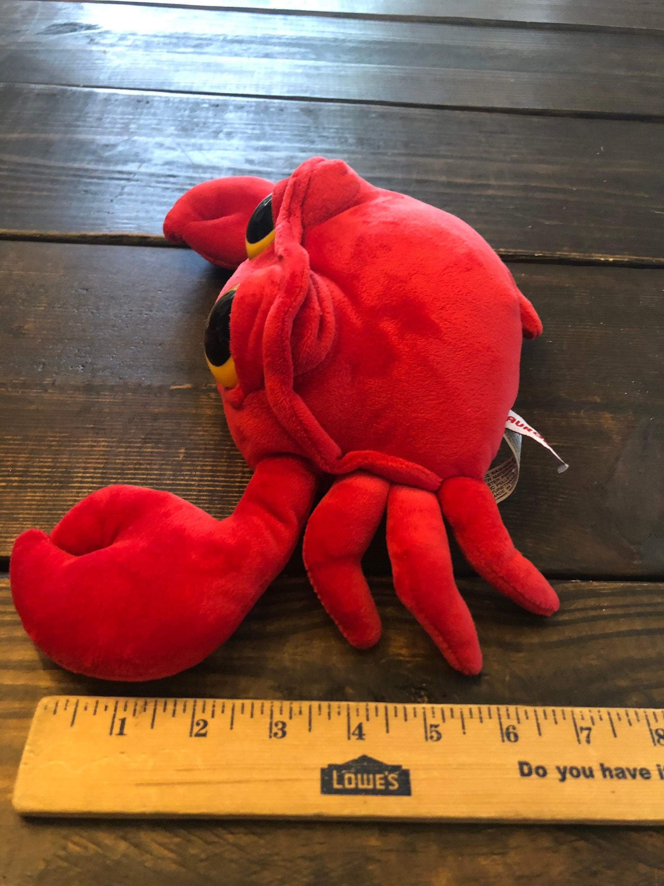 giant crab stuffed animal
