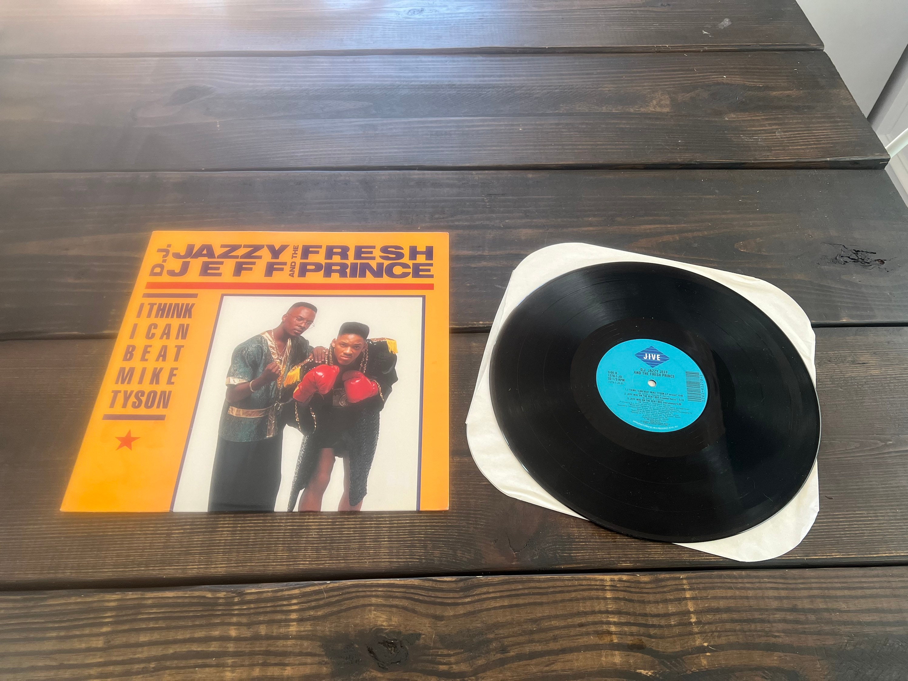 Vintage DJ Jazzy Jeff and the Fresh Prince - I Think I Can Beat Mike ...