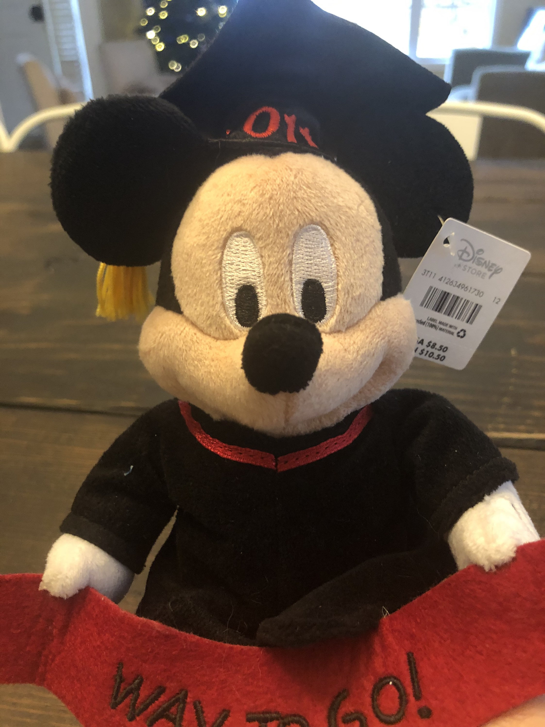 stuffed mickey mouse disney store