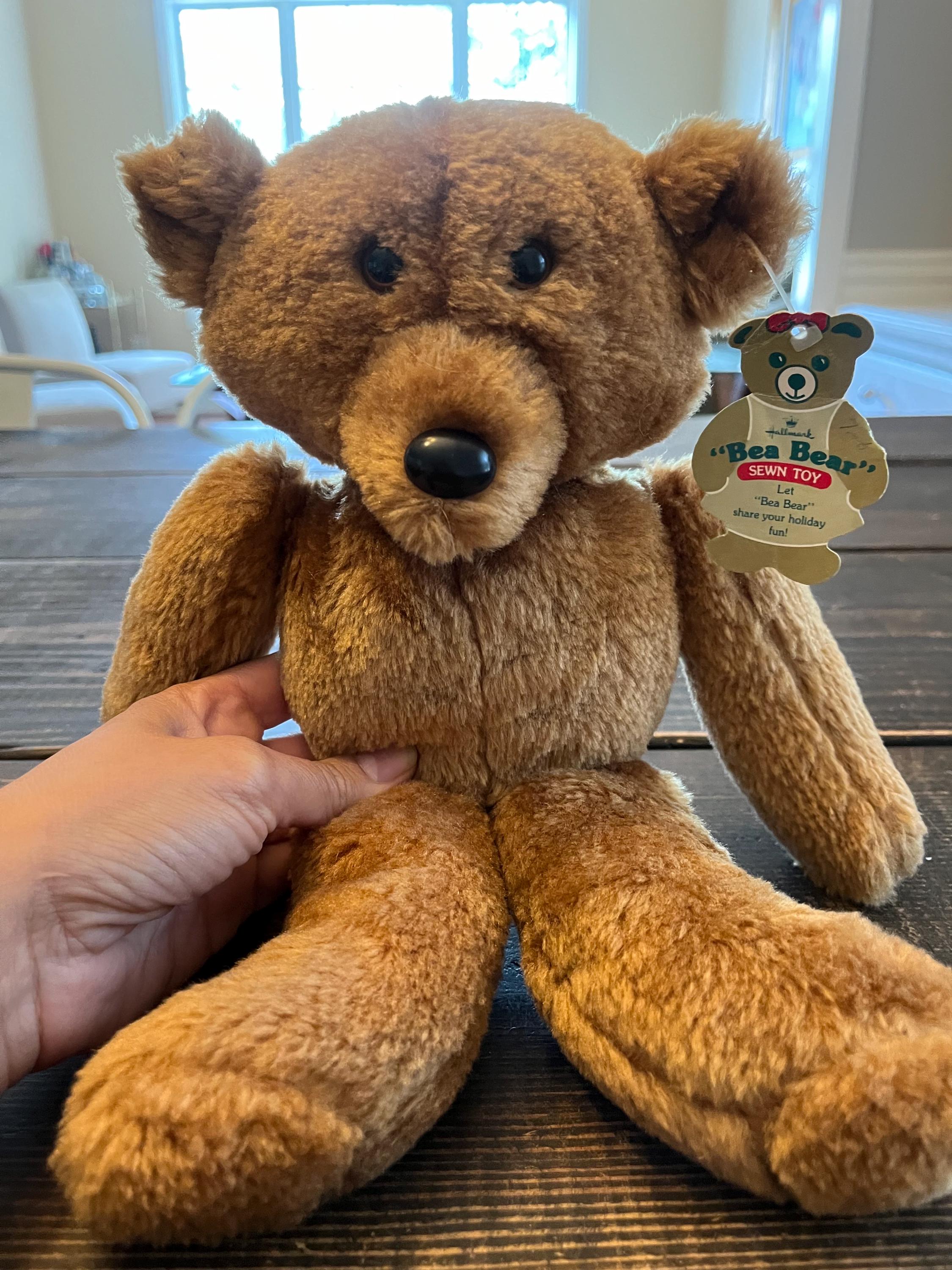 Vintage 1984 Hallmark Plush Bea Bear 13
