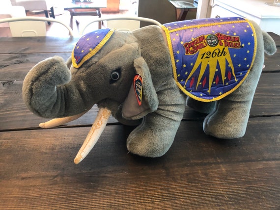 barnum and bailey stuffed elephant