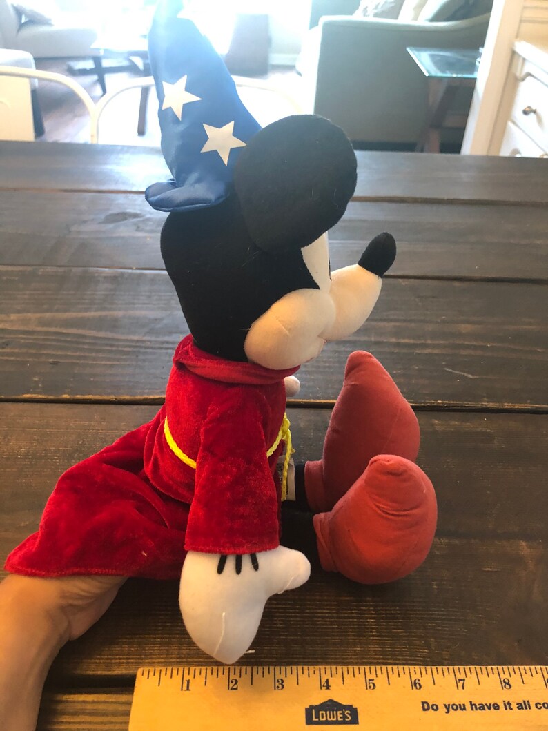 Disney Toy Factory Mickey Mouse Sorcerers Apprentice Plush Stuffed Animal image 4