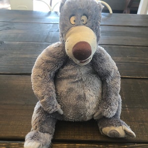 jungle book baloo stuffed animal
