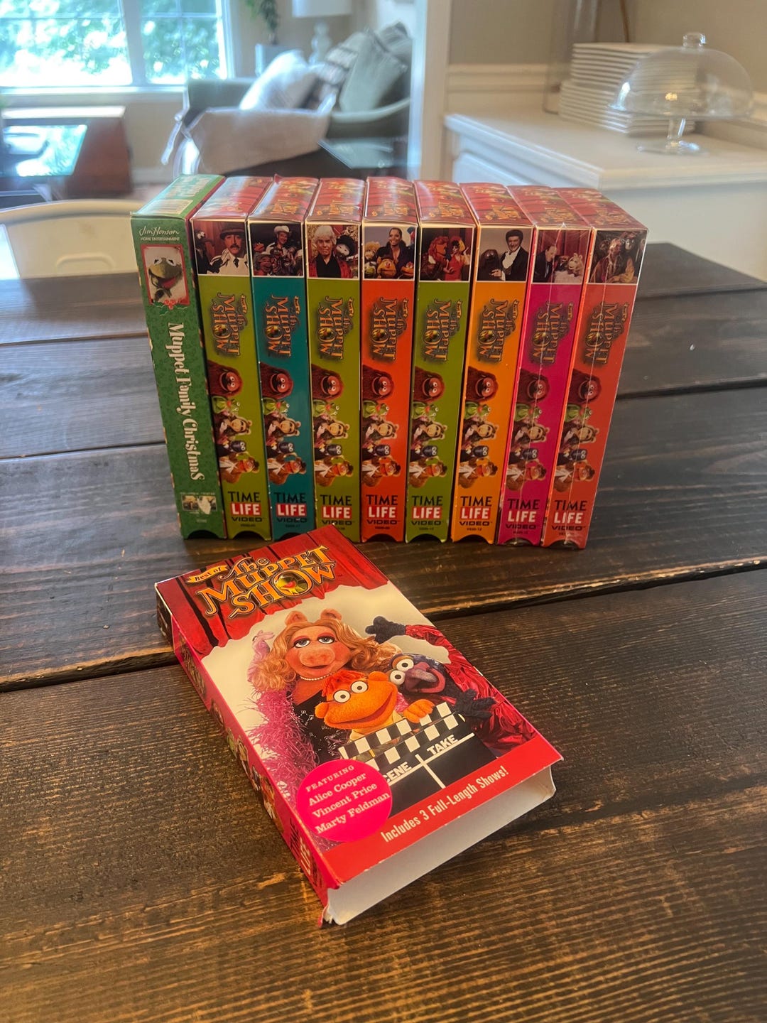 Vintage Best of the Muppet Show VHS LOT of 8 Time Life Video Tapes and ...