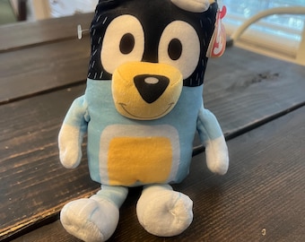 TY Beanie Baby - Bandit Heeler (Bluey's Dad) 7" Bluey Dog Plush Stuffed Toy NEW