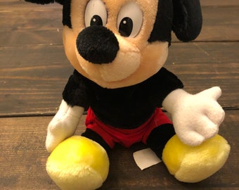 Vintage Walt Disney Company Mickey Mouse Plush