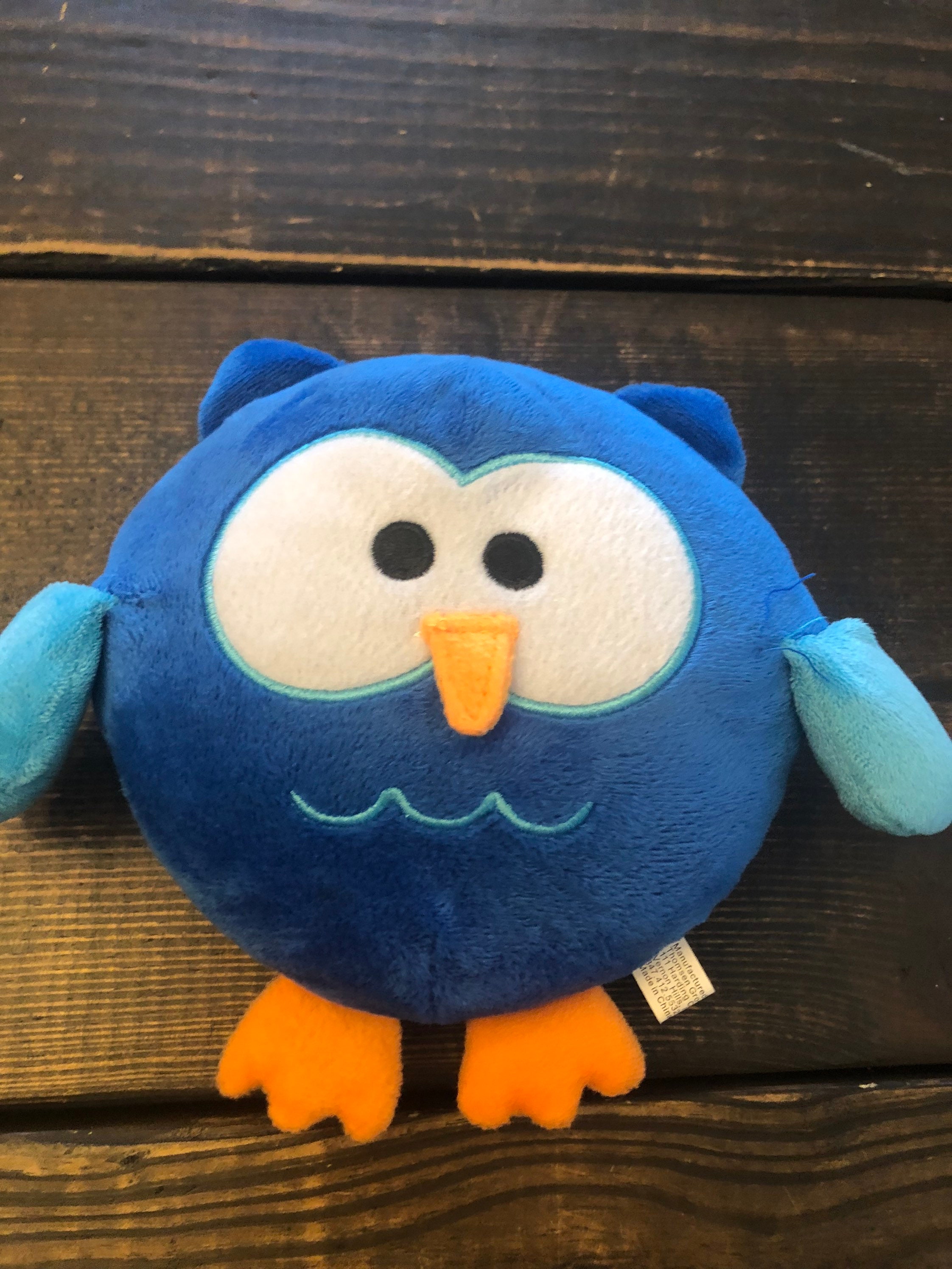 blue owl plush
