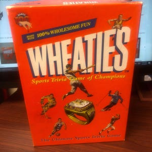 Vintage Wheaties Sports Trivia Game of Champions