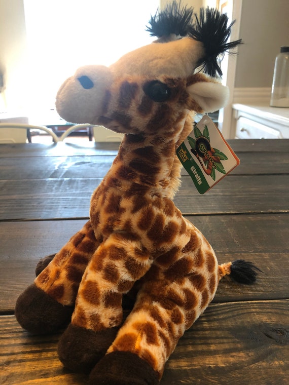Wild Republic Giraffe Baby Plush Stuffed Animal Etsy