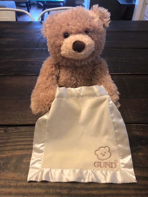 Gund Peek a Boo Bear Plush Stuffed 