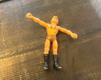 Vintage 1982 1983 Arco The Other World Warrior Ronin Action Figures Rubber