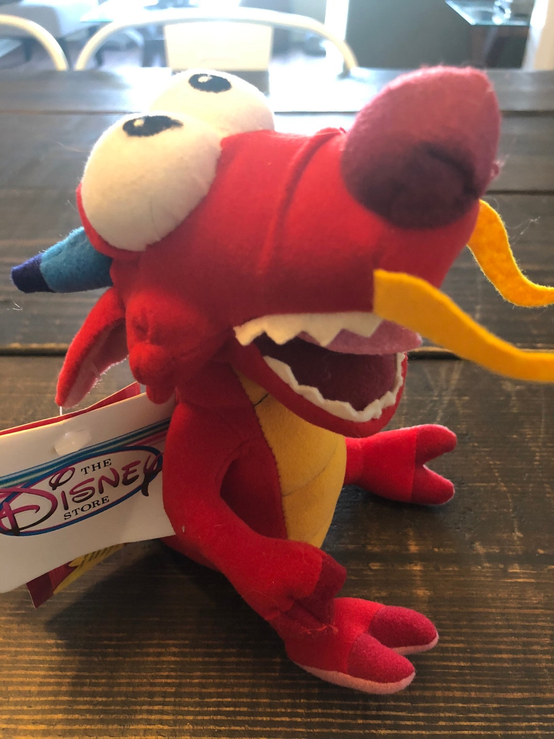 mushu plush disney store