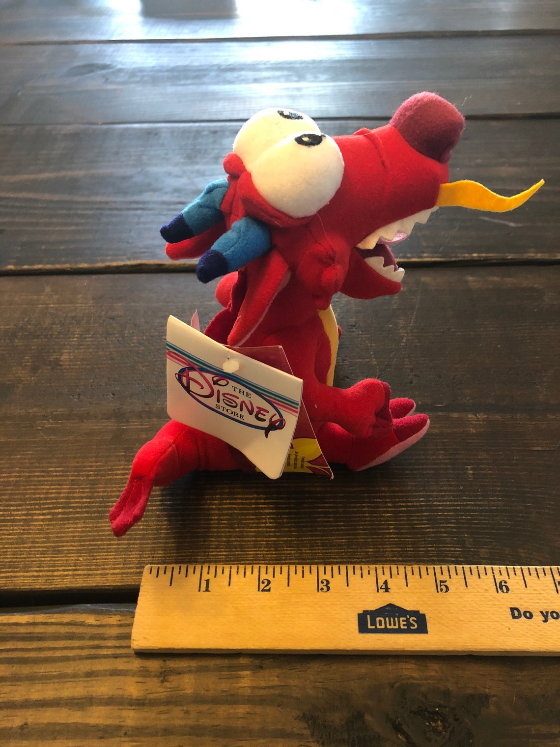 mushu plush disney store