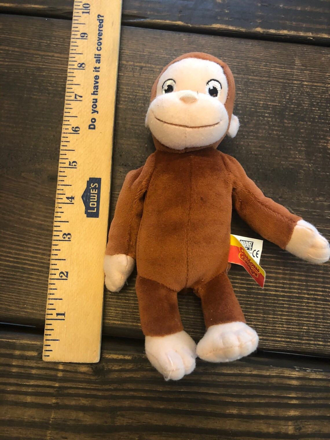 Curious George Beanie Plush Movie Marvel Toys Classic Monkey | Etsy