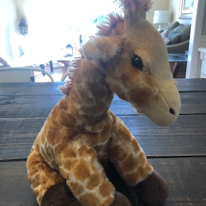 The Petting Zoo Atlanta Zoo Giraffe Plush Stuffed Animal