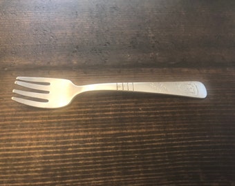 Vintage WM A Rogers Oneida Campbell’s Soup Kids Child’s Fork