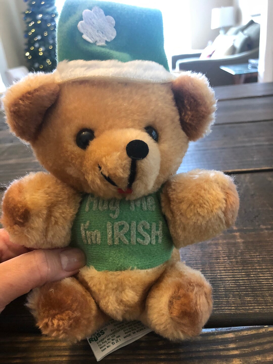 Vintage Russ Berrie O’brien Irish Teddy Bear Plush Stuffed Animal - Etsy