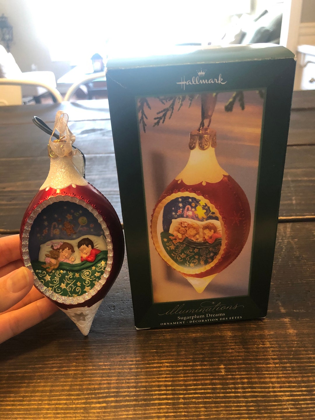 Vintage Hallmark Illuminations sugar Plum Dreams Christmas Tree