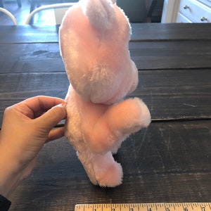 Vintage 1984 Mattel Emotions Pink Teddy Bear Plush - Etsy