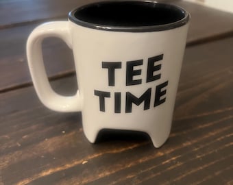 Tee Time Golf Coffee Mug Put Put