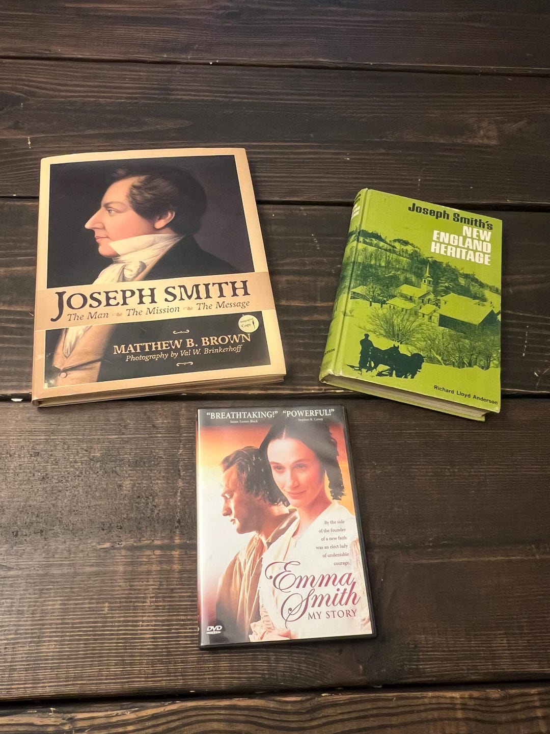 Collection Lot Joseph Smith Books and DVD the Man the