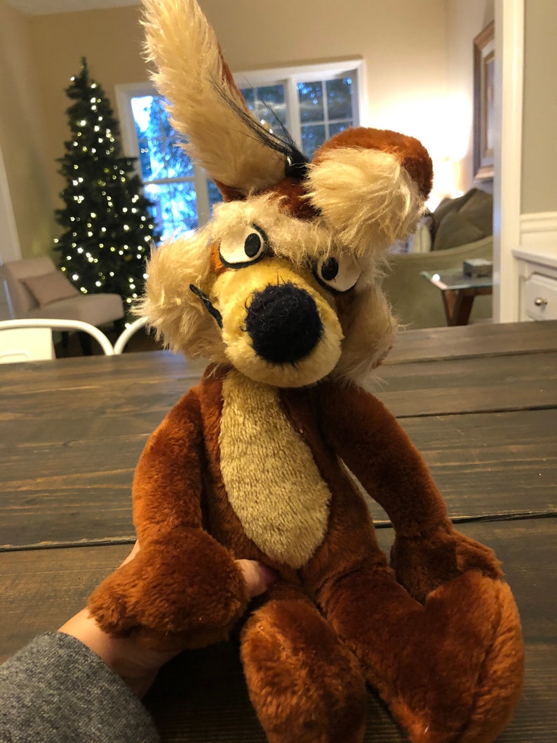 stuffed wile e coyote