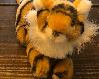 Vintage Nanco Tiger Plush Stuffed Animal