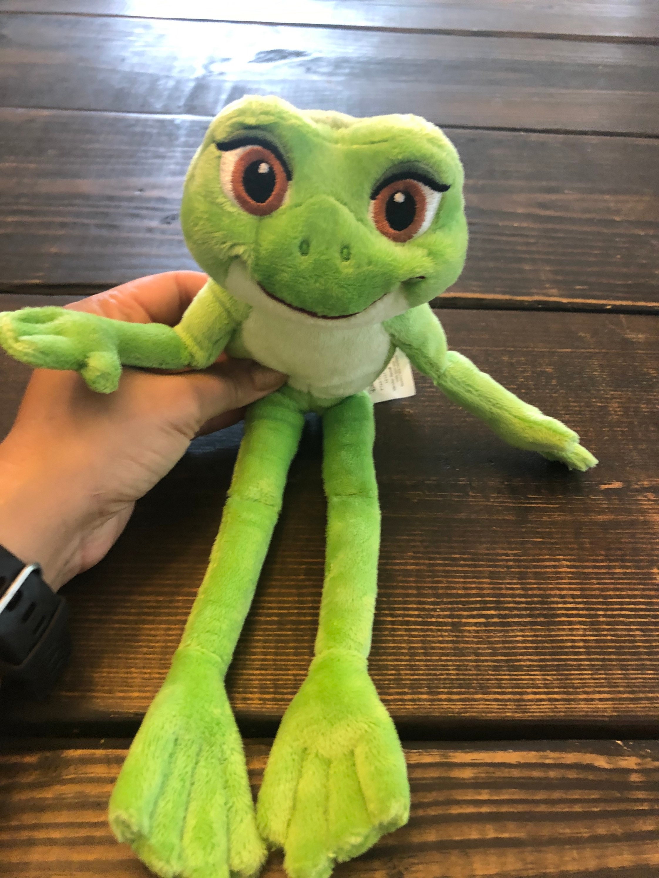 Disney Store Princess & Frog Tiana Frog Plush Stuffed Animal -  Hong  Kong