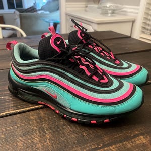 air max 97 south beach alternate on feet