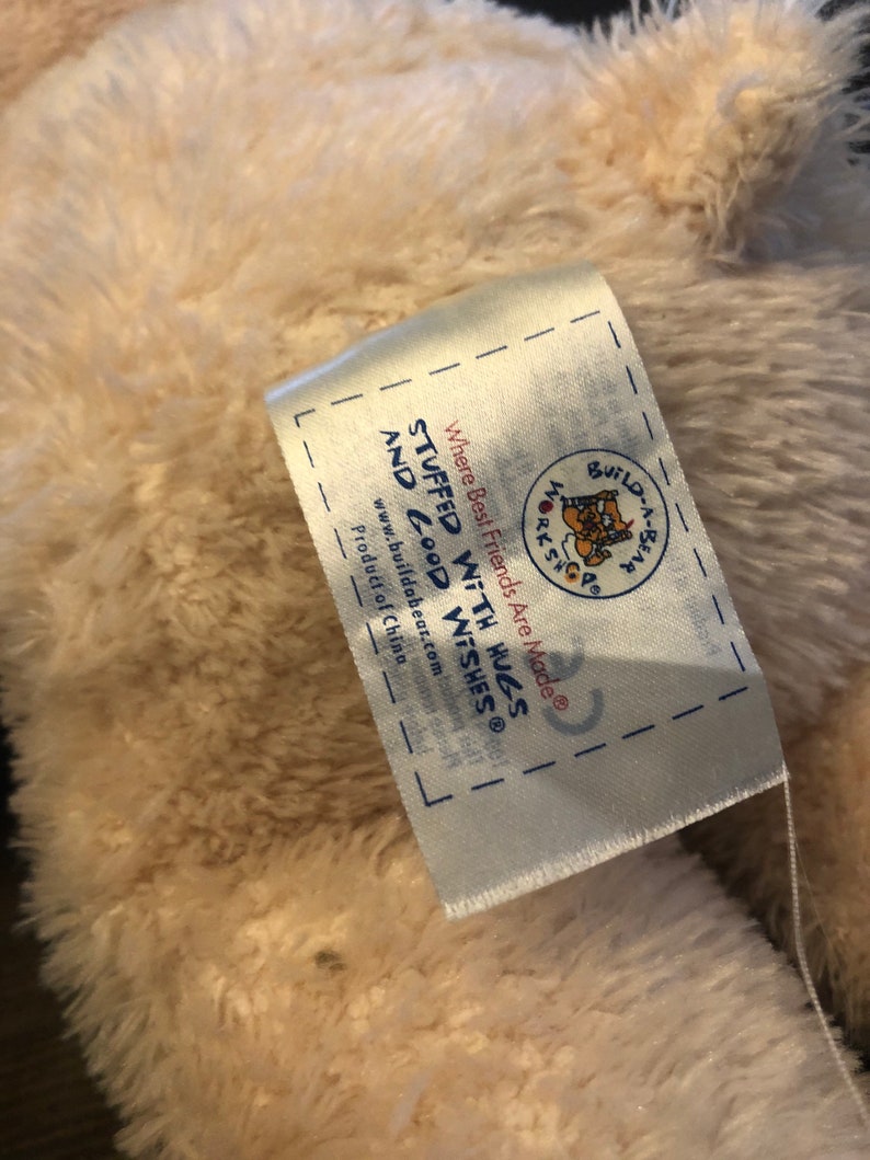 Build a Bear Small Tan Teddy Bear Plush Stuffed Toy - Etsy