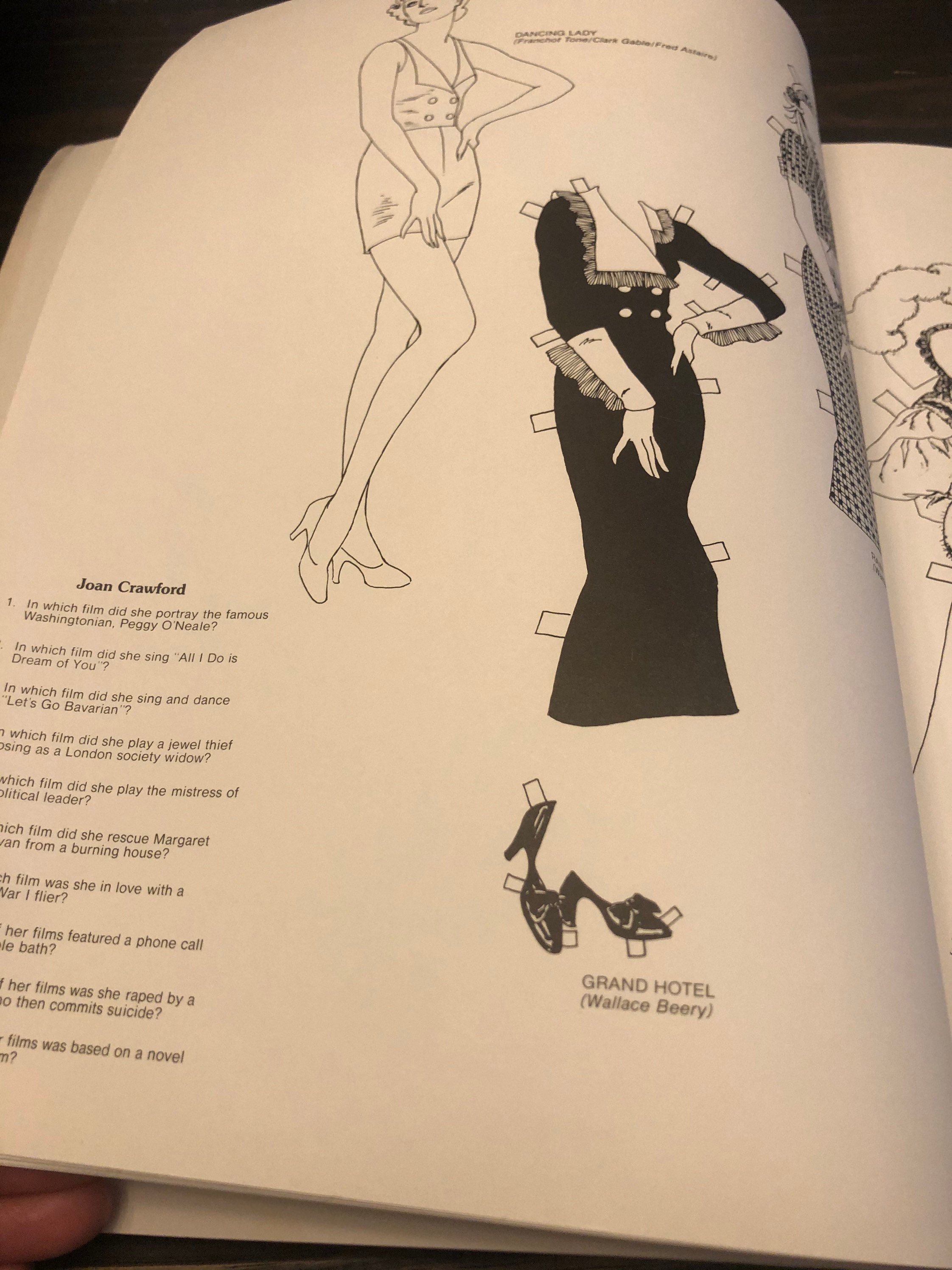 Vintage 1974 Paper Dolls For Grown Ups Thirty From The 30s Etsy