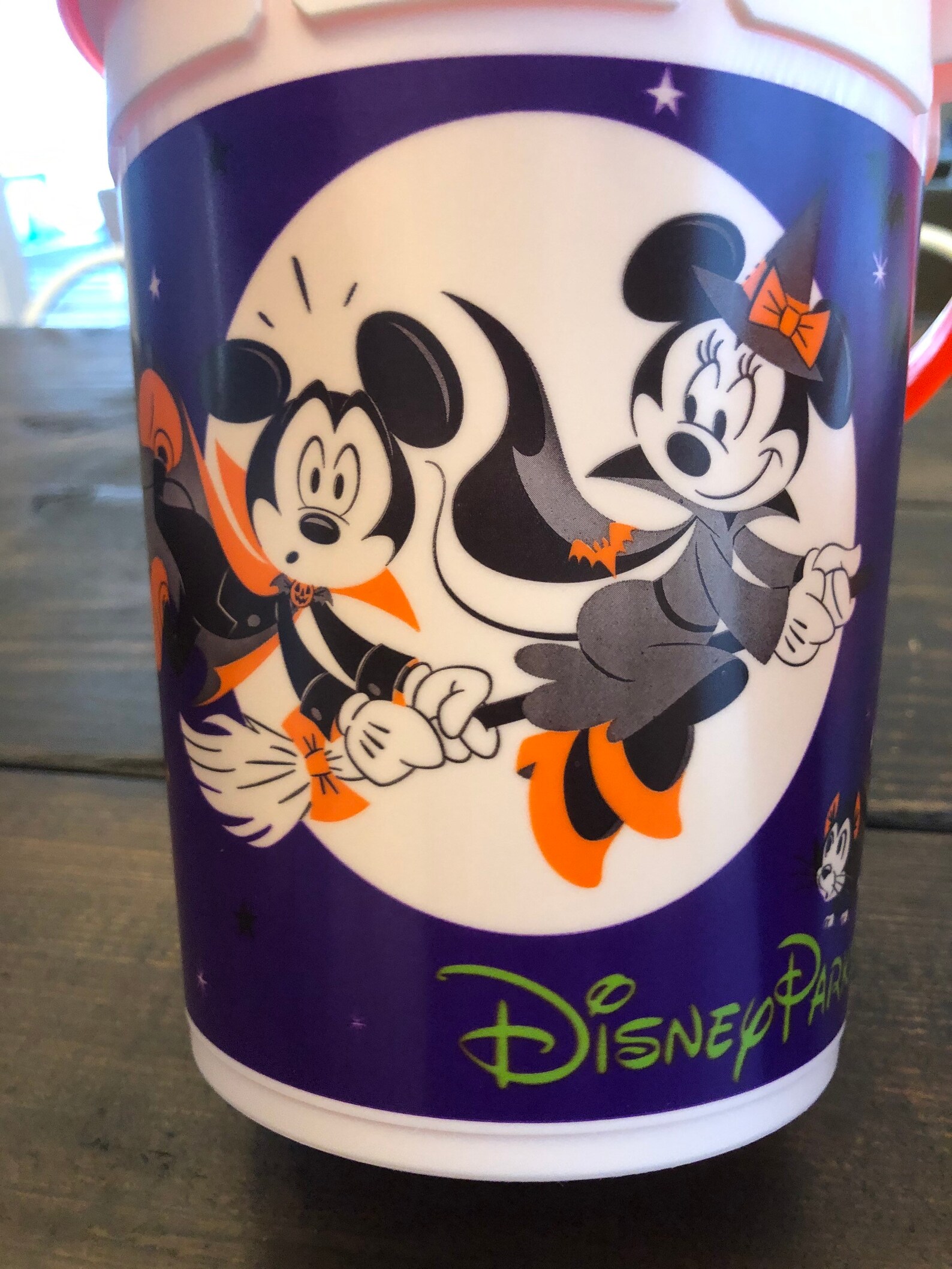 Disney Parks plastic Halloween Popcorn Bucket with lid and Etsy