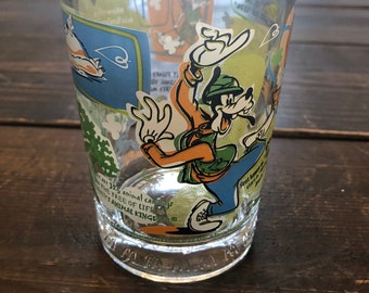 Vintage Collectable McDonald’s 100 Years of Magic Glass Walt Disney Goofy Simba Pocahontas