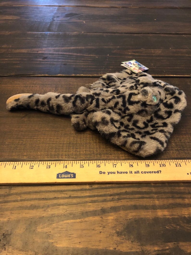 Vintage 1999 K&M International StingRay HoneyComb plush stuffed animal with tags. image 4