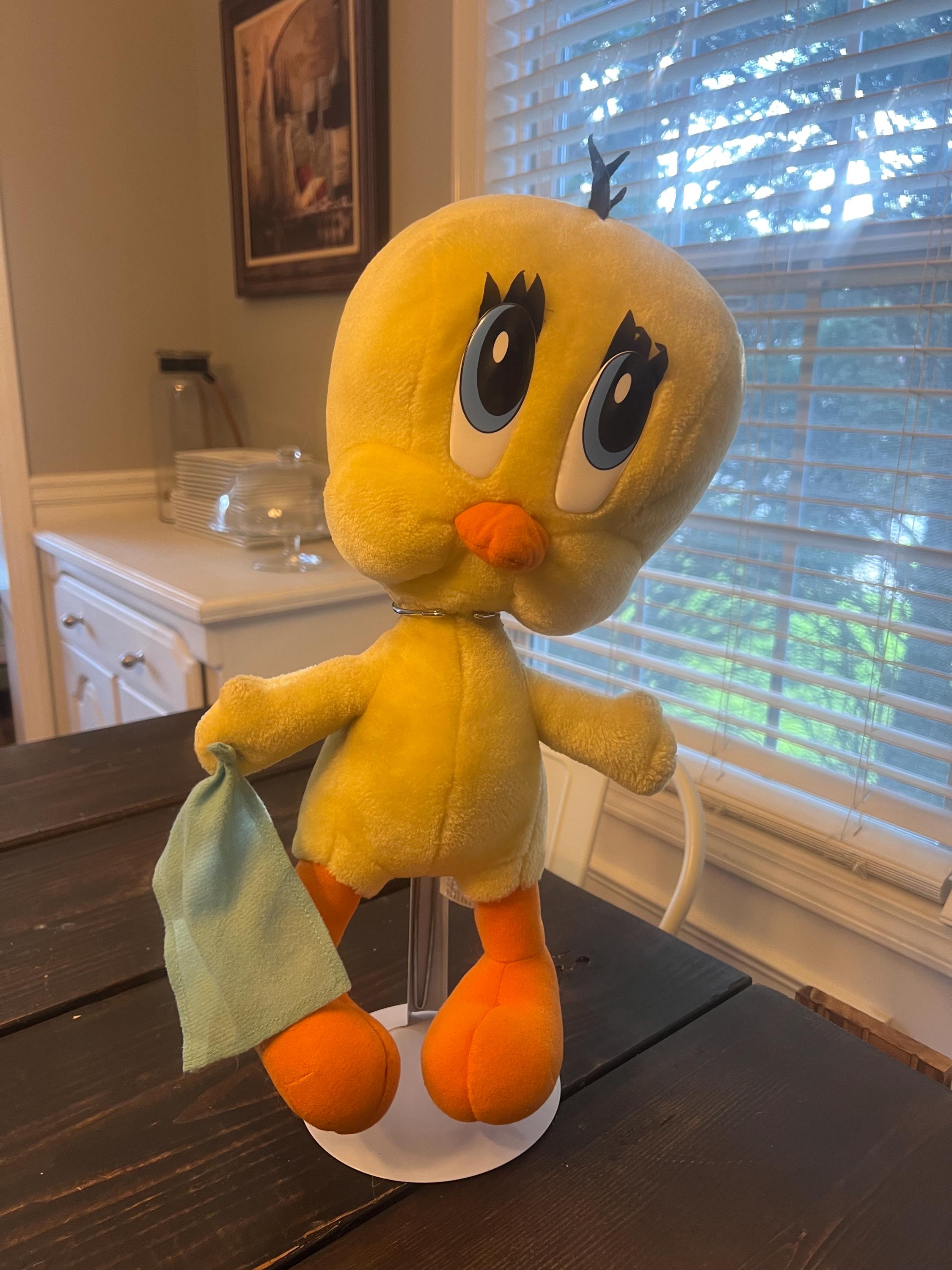 Vintage 1997 Six Flags Looney Tunes Tweety Bird Plush - Etsy