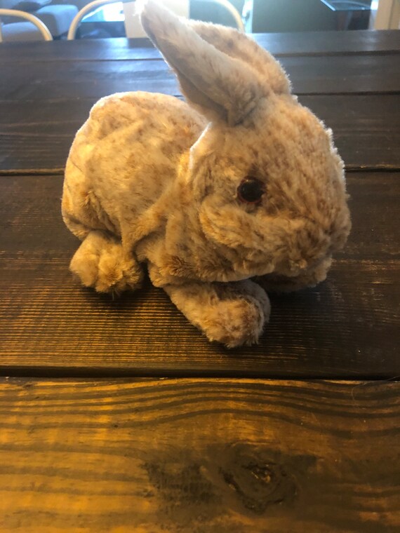 PELUCHE ENFANT LAPIN PETIT NOËL - Marron