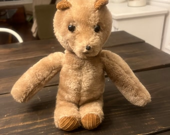Vintage Teddy Bear Tan Brown