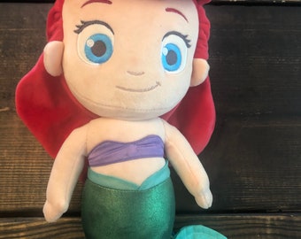 Disney Parks Ariel la Sirenita Princesa Juguete de Peluche para Bebé Niño Muñeca de Peluche para Niño