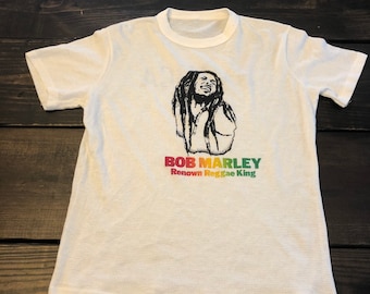 Vintage Rare Bob Marley Renown Reggae Jamaica King Mesh T-Shirt medium?