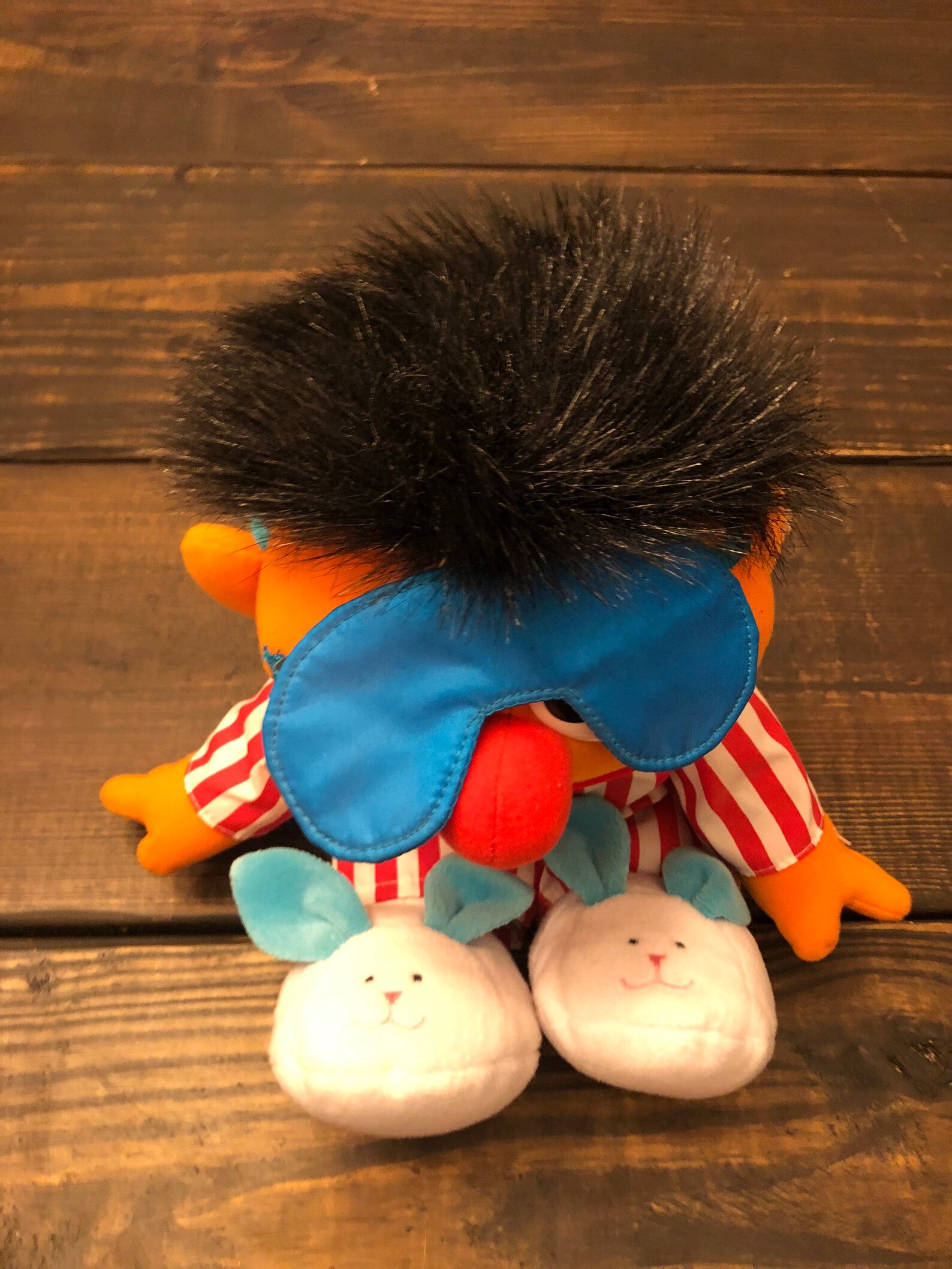 Sesame Street Sleeping Ernie Talking Plush Stuffed Toy Etsy