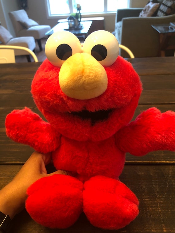 elmo talking plush