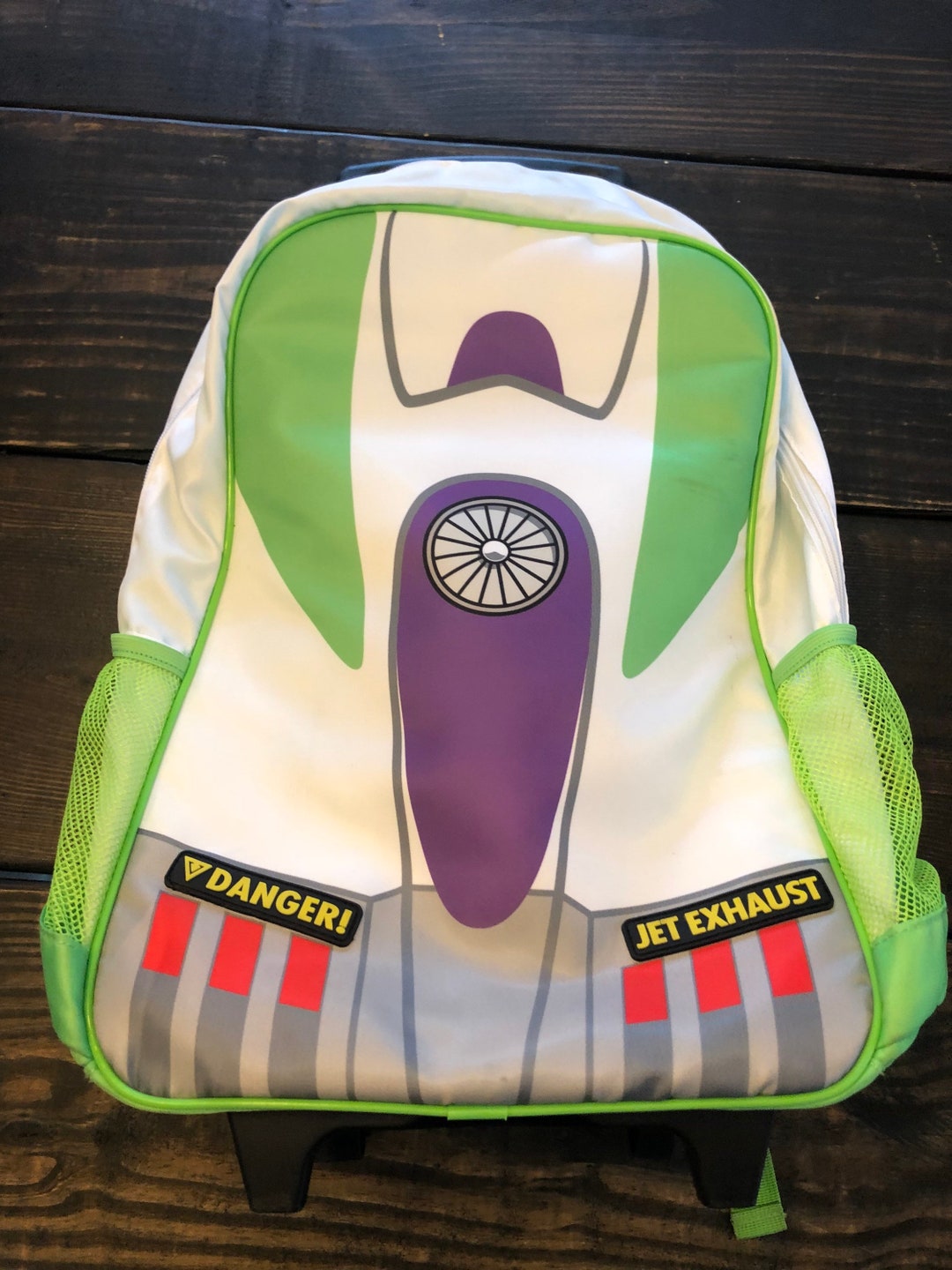 Disney Store Buzz Lightyear Hand Luggage Rolling Suitcase - Etsy