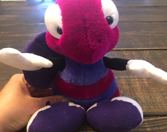 Vintage 1995 Nanco Plush Bug Stuffed Animal
