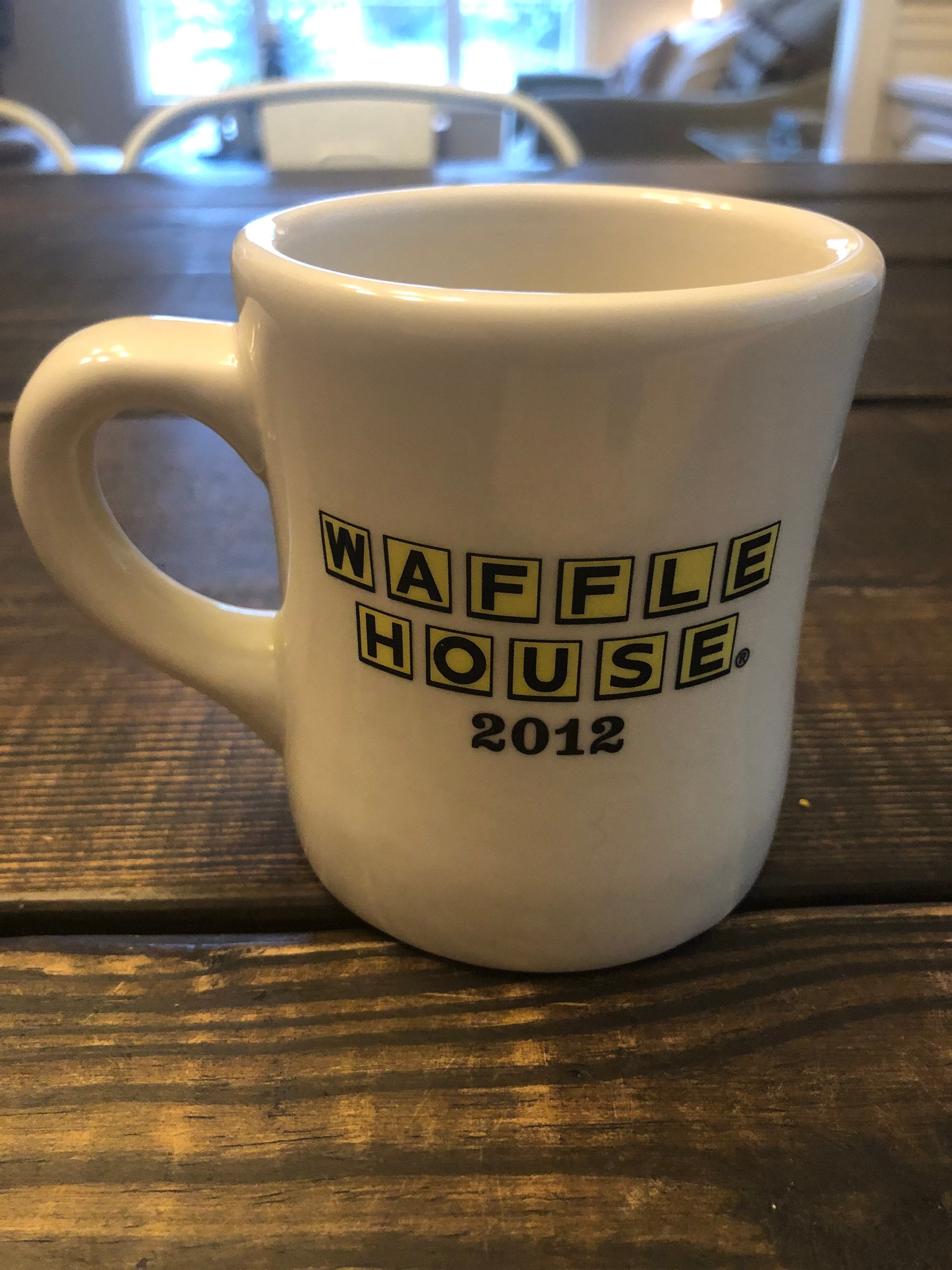 Vintage Waffle House Coffee Mug by Tuxton China Ceramic Cup 
