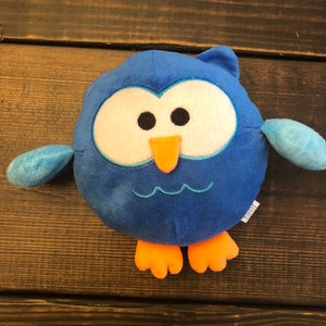 Carnival Night Owl Plush Stuffed Animal - Etsy