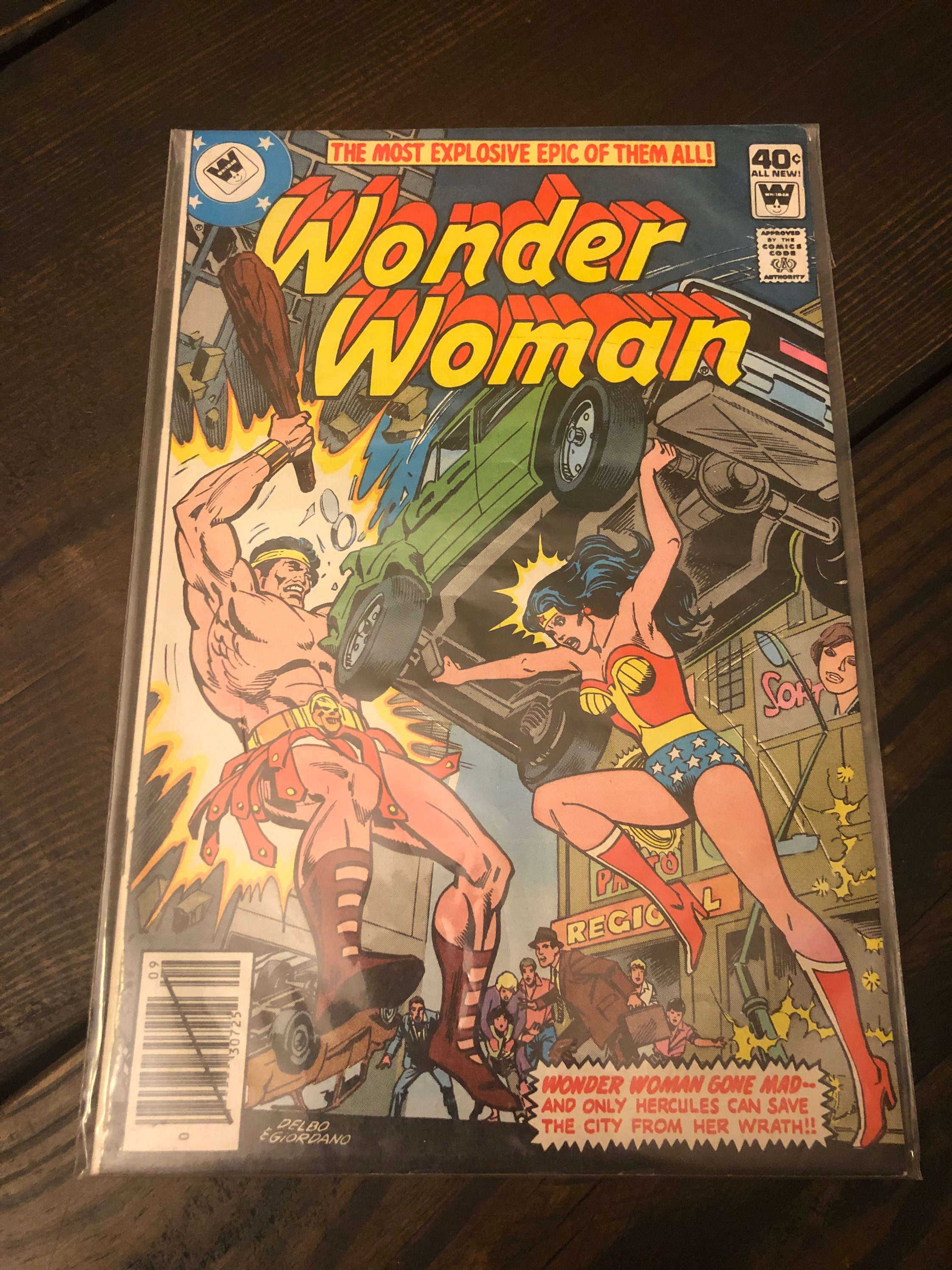 Vintage Whitman Wonder Woman 259 comic book | Etsy