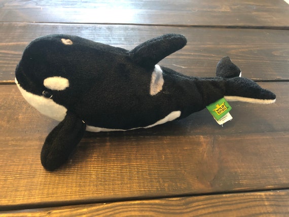 Wild Republic Killer Whaleplush Stuffed Animal Cuddlekins - Etsy