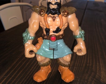 Vintage Mattel Barbarian Warrior Action Figure 5.5" Toy 2001  Caveman