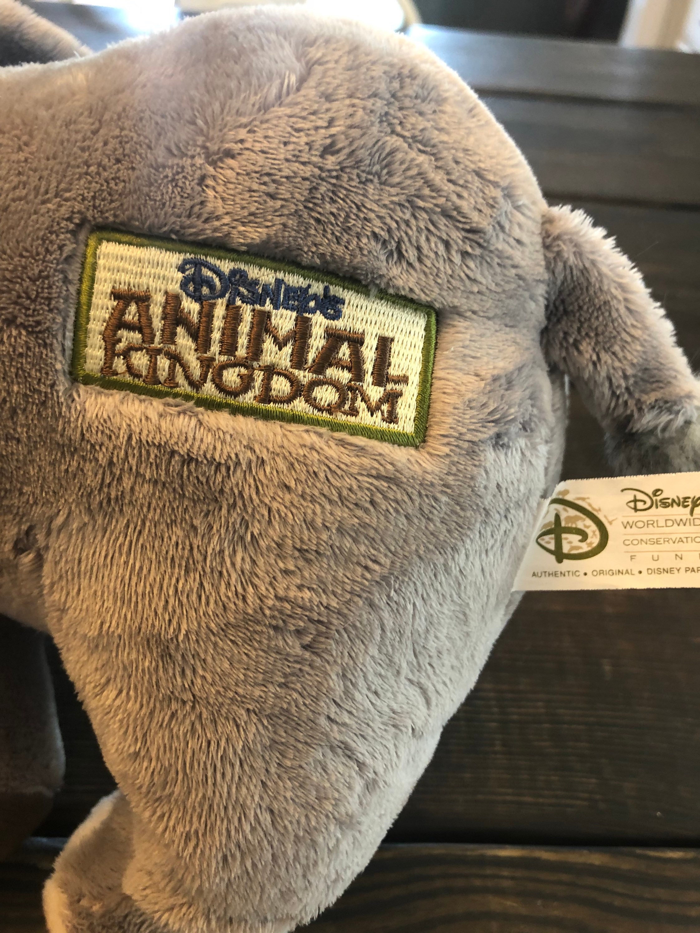 Disney Worldwide Conservation Fund Gray African Elephant Plush